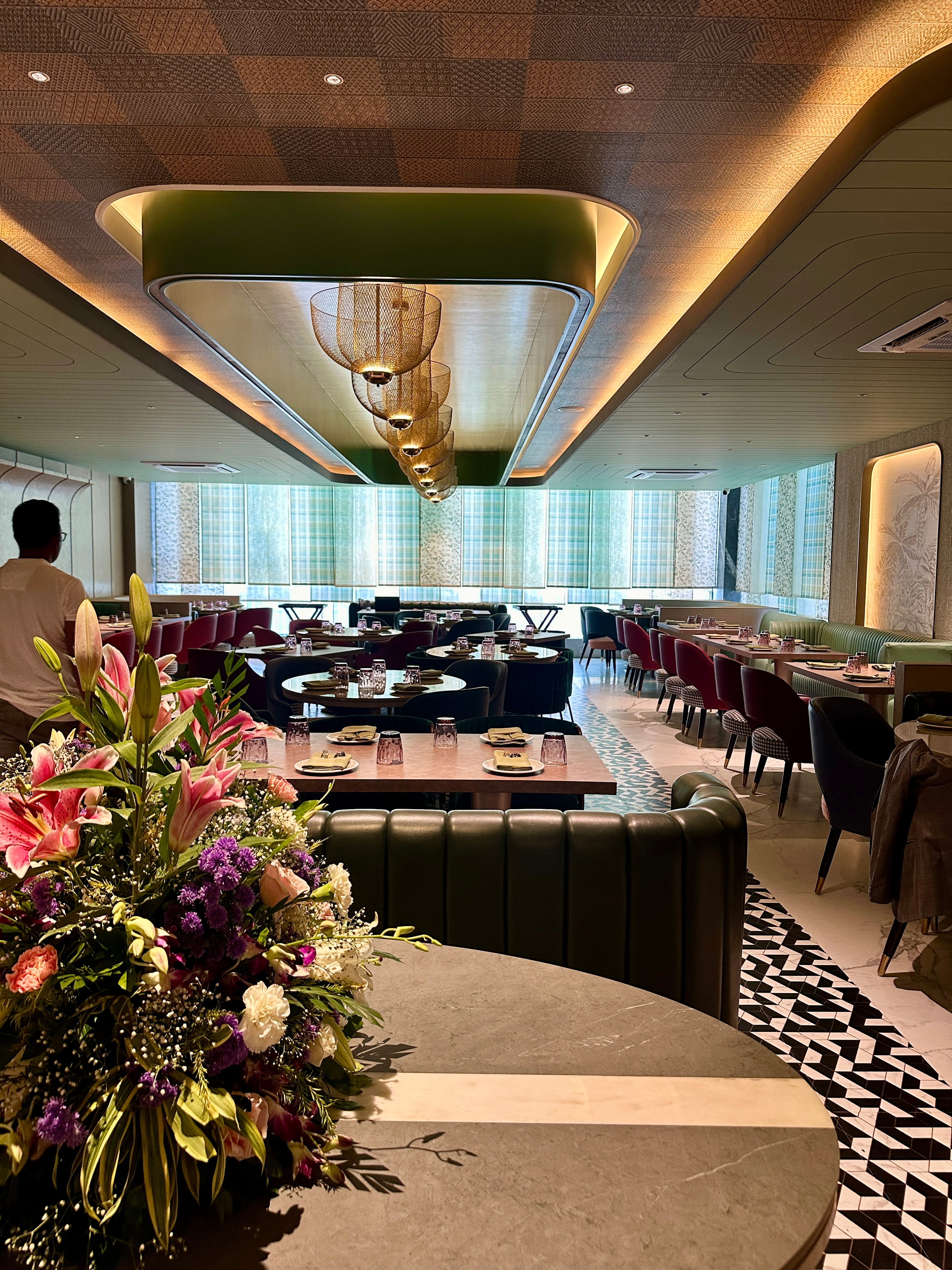 Saffron — interior view